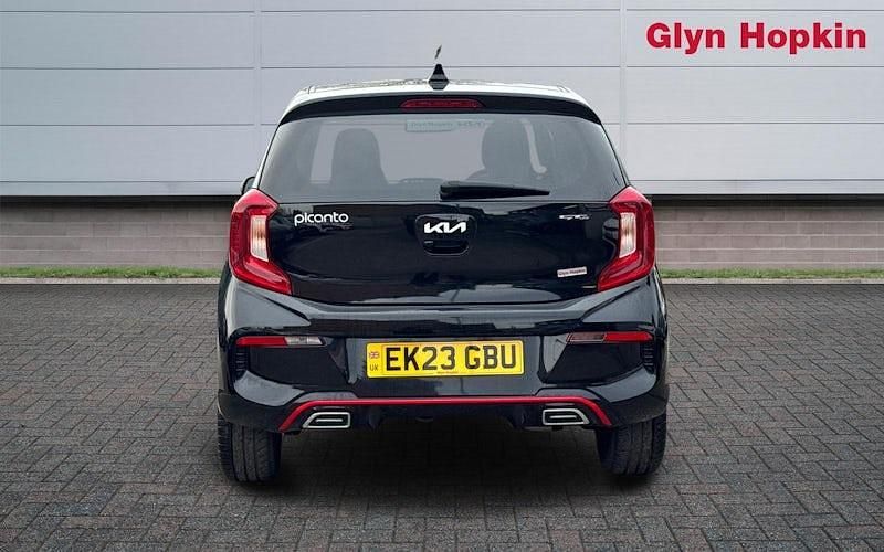 Used Kia Picanto GT-Line 67 HP (49 kW) 2023 Black Hatchback