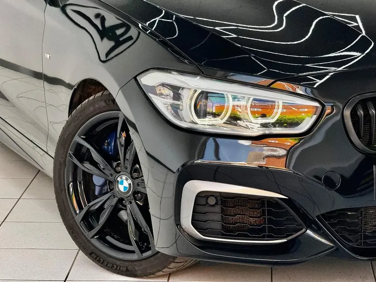 Used BMW M140 M Sport 335 HP (246 kW) 2017 Black Hatchback