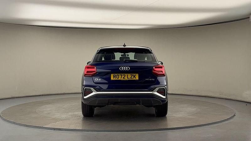 Used Audi Q2 S-Line 150 HP (110 kW) 2022 Navarra blue SUV