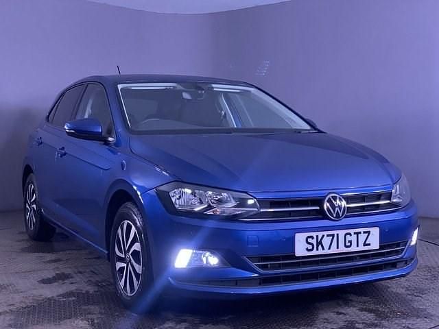 Usado VW Polo Active 95 HP (69 kW) 2021 Azul Citadino
