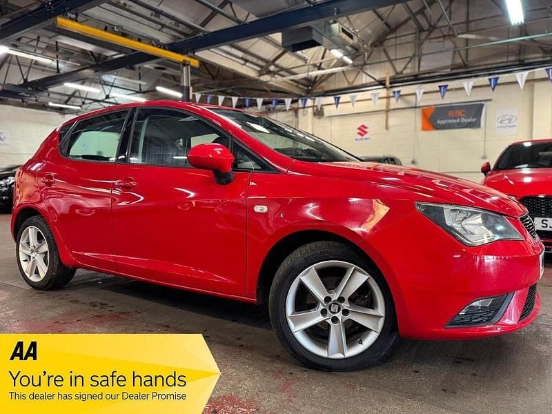 Red Used 2014 Seat Ibiza Hatchback | £6,989 (Fair price) - Image 1/4