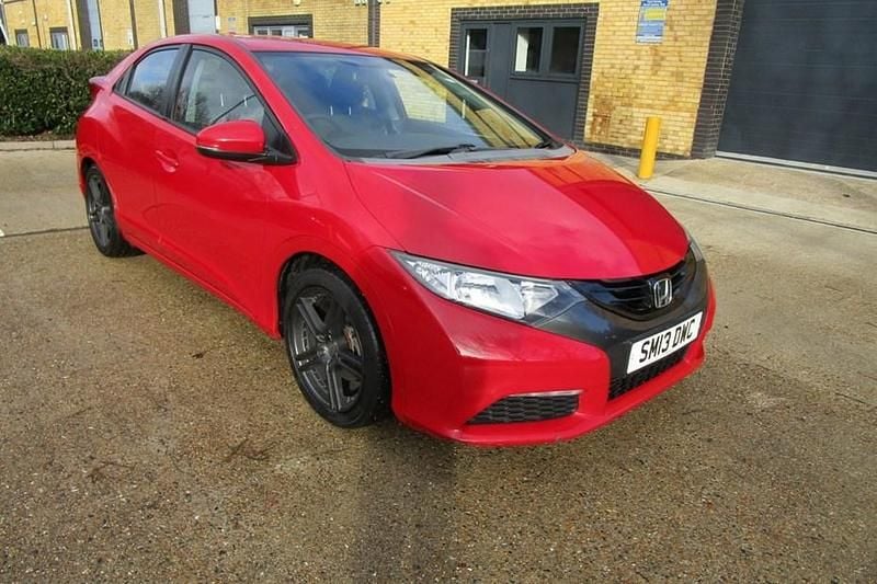 Red Used 2013 Honda Civic Hatchback | £5,295 (Fair price) - Image 1/1