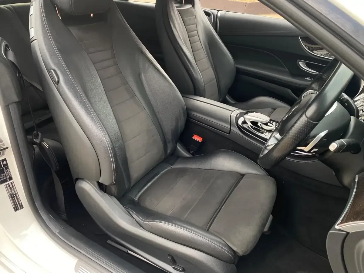 Usado Mercedes E220 AMG line 194 CV (142 kW) 2018 Blanco Coupe