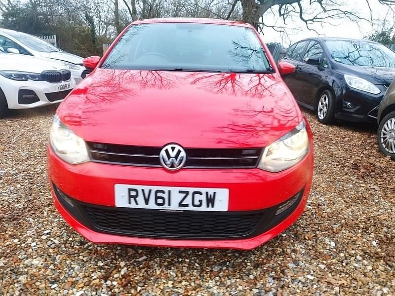 Used VW Polo Match 2011 Red Hatchback