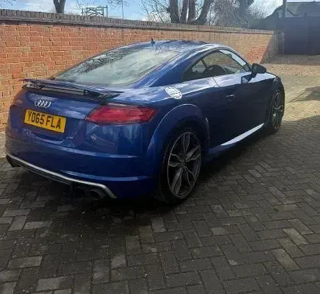 Used Audi TTS Comfort 310 HP (228 kW) 2015 Blue Coupe
