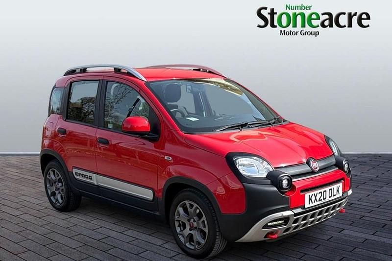 Used Fiat Panda Cross Cross 69 HP (50 kW) 2020 Red Hatchback