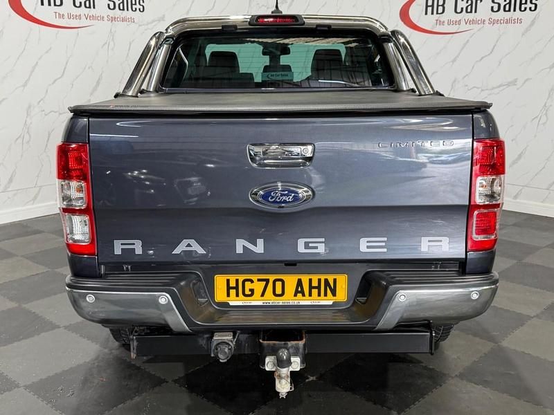 Begagnad Ford Ranger Limited 2021 Grå Pickup