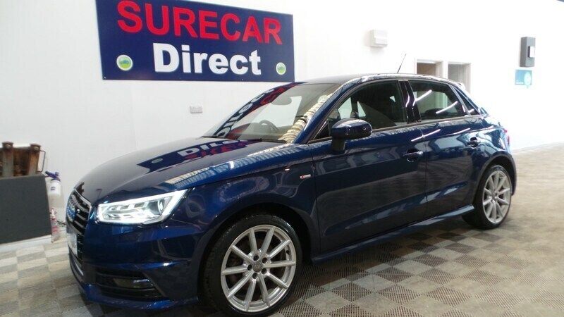 Blue Used 2018 Audi Q2 S-Line SUV | £12,995 (Good price) - Image 1/4