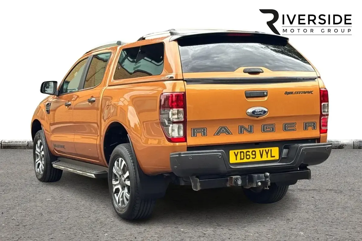 Used Ford Ranger Wildtrack 213 HP (156 kW) 2019 Orange Pickup