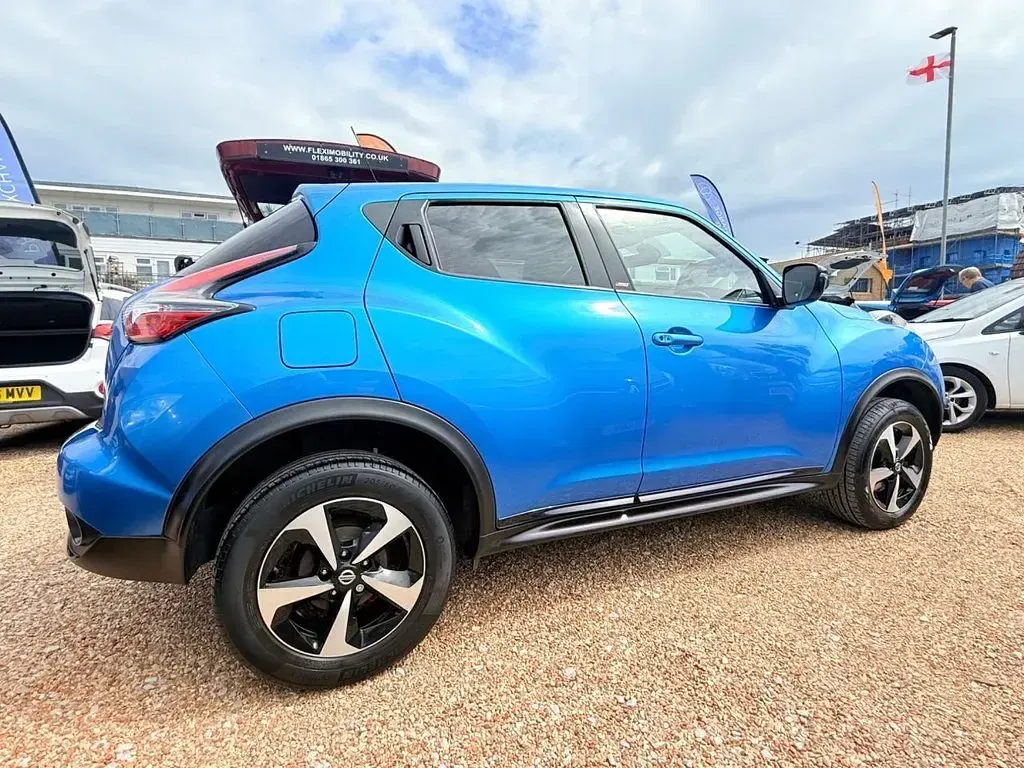 Used Nissan Juke 112 HP (82 kW) 2019 Blue SUV