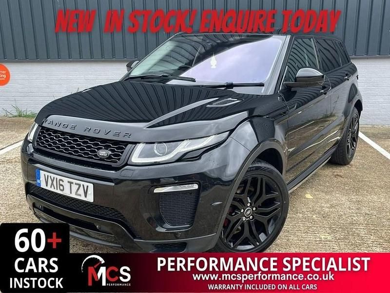Black Used 2016 Land Rover Range Rover evoque HSE Dynamic Estate | £9,234 (Fair price) - Image 1/4