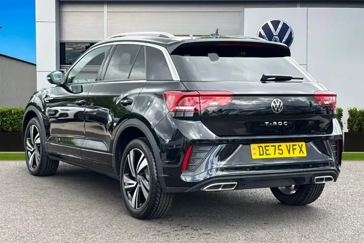 New VW T-Roc R-line 150 HP (110 kW) 2025 Black SUV