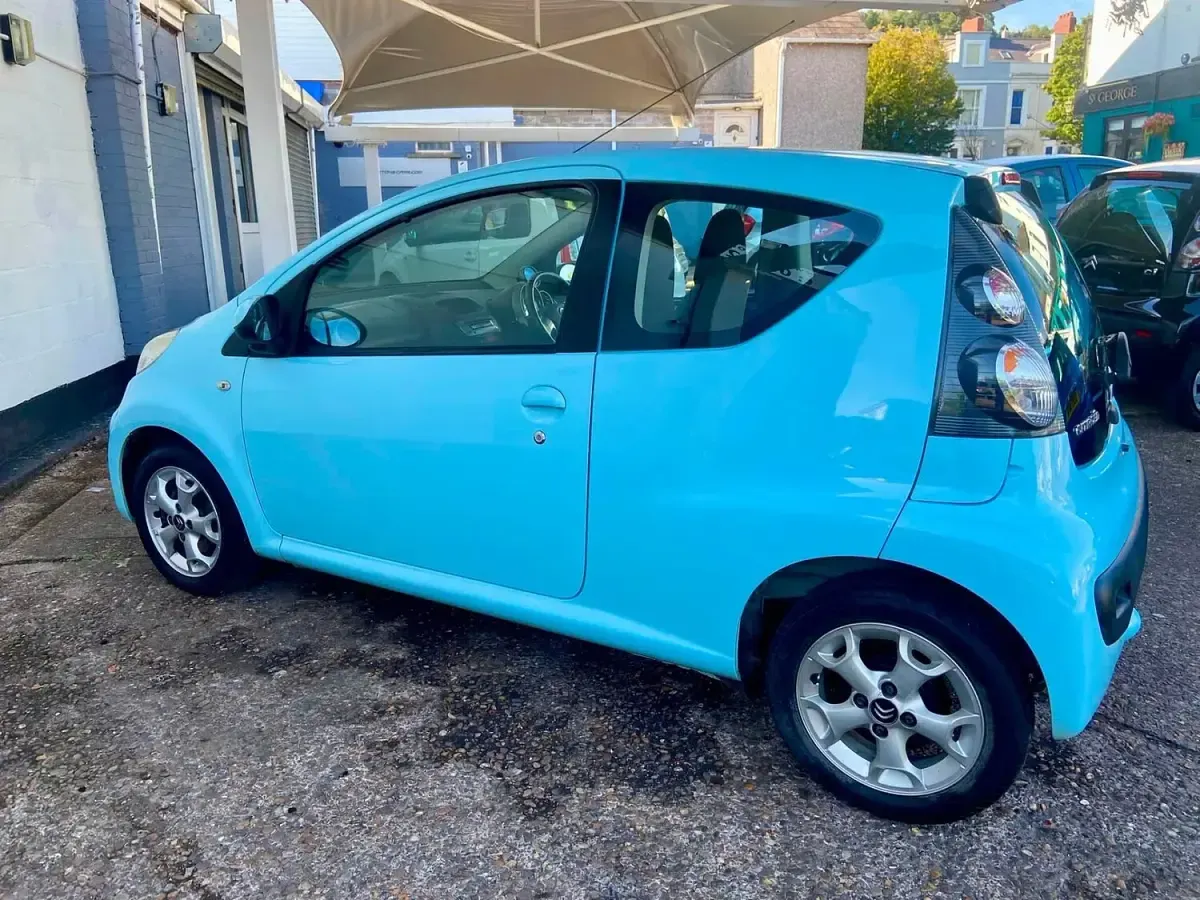 Used Citroën C1 2014 Blue Hatchback