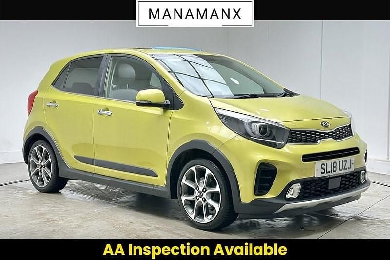 Used Kia Picanto X-Line 83 HP (61 kW) 2018 Lime light Hatchback