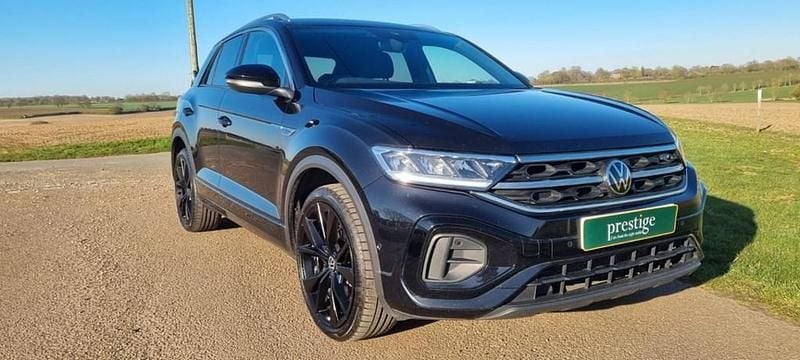 Used VW T-Roc R-line 150 HP (110 kW) 2022 Black SUV