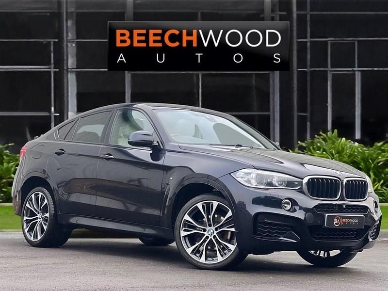 Black Used 2019 BMW X6 M Sport SUV | £22,500 (Fair price) - Image 1/4