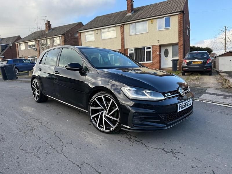Used VW Golf VII GTD 2018 Black Hatchback