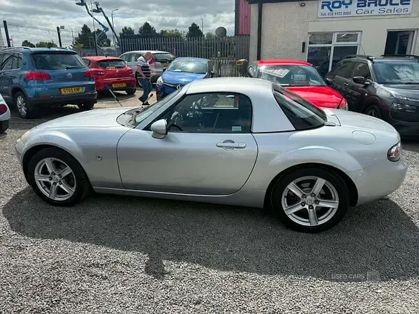 Used Mazda MX5 126 HP (92 kW) 2007 Silver Cabriolet