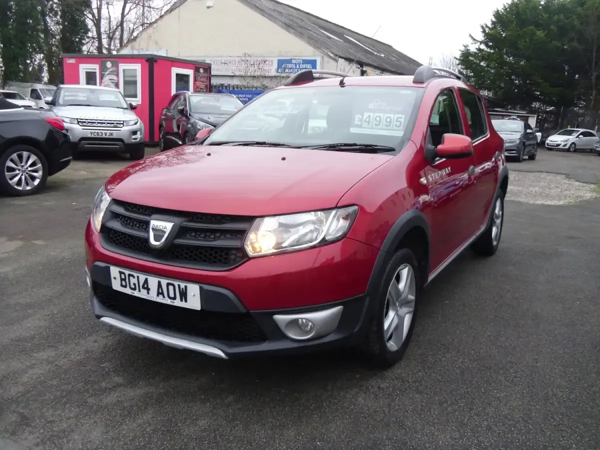 Used Dacia Sandero Ambiance 2014 Red Hatchback