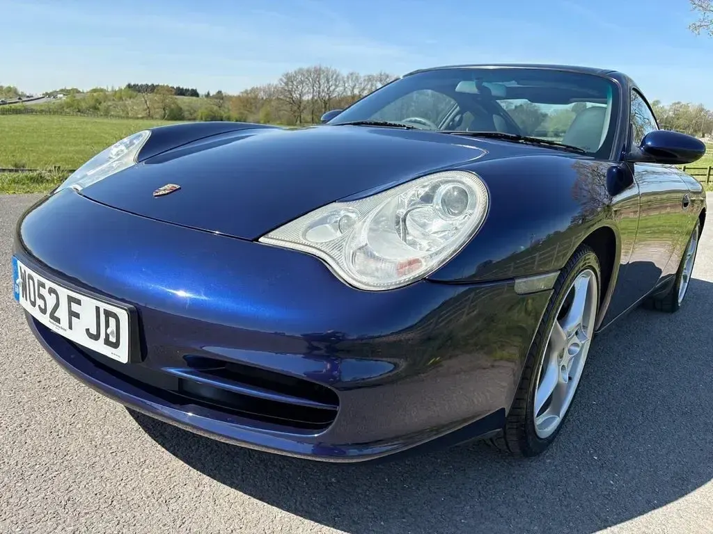 Used Porsche 996 315 HP (231 kW) 2002 Blue Coupe