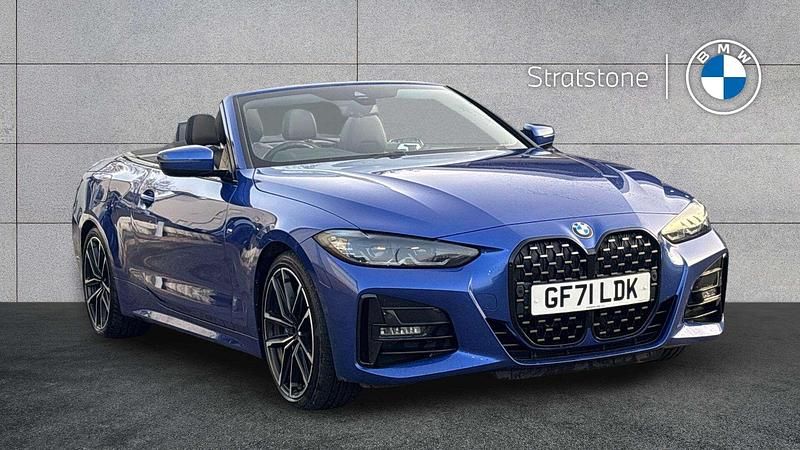 Used BMW 430 M Sport 242 HP (177 kW) 2021 Blue Coupe