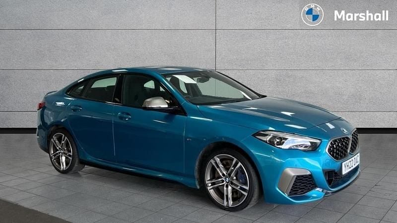 Used BMW M235 Comfort Edition 306 HP (225 kW) 2022 Snapper rocks blue Coupe