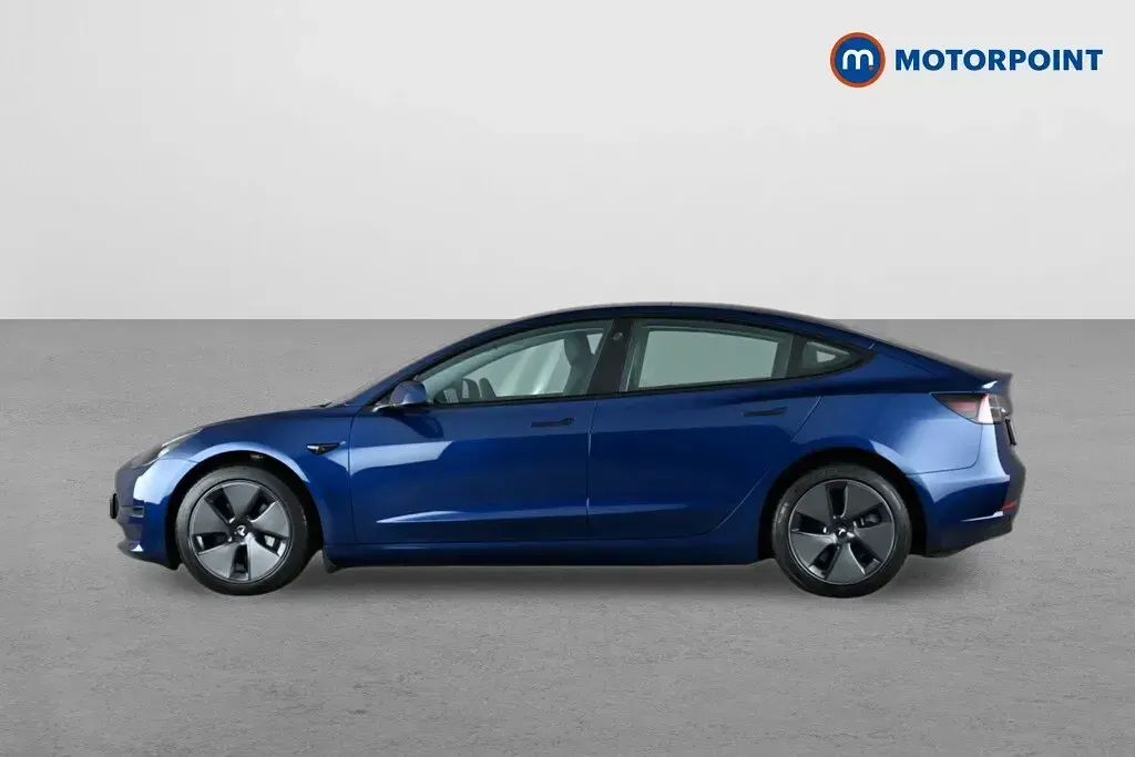 Used Tesla Model 3 Long Range AWD 366 kW (498 HP) 2022 Blue Sedan