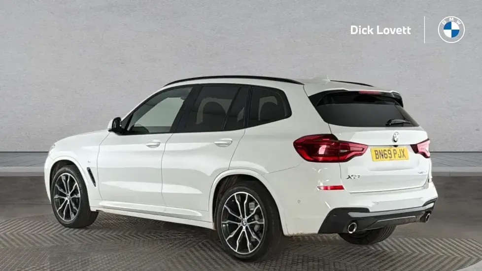 Used BMW X3 M Sport 187 HP (137 kW) 2019 White SUV