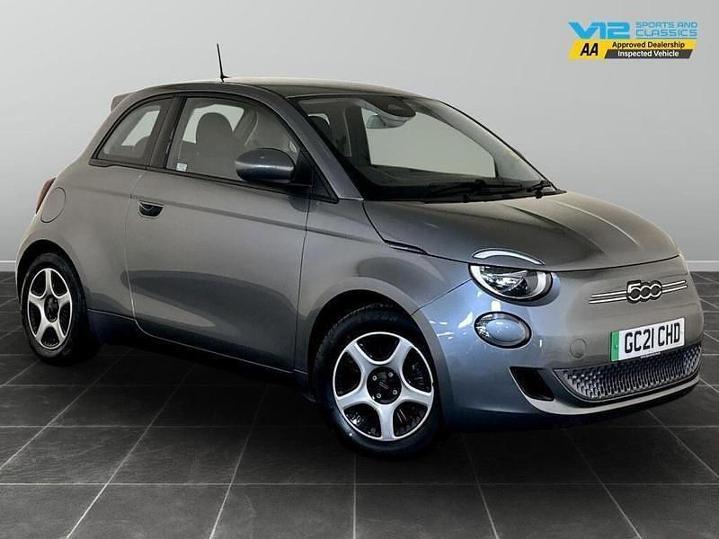 Grey Used 2021 Fiat 500e Passion Hatchback | £10,795 (Fair price) - Image 1/2