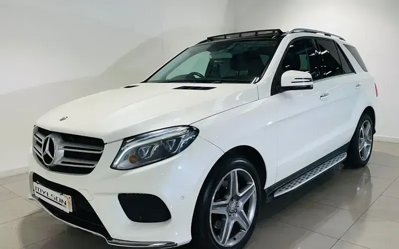 Used Mercedes GLE250 AMG line 204 HP (150 kW) 2016 White SUV