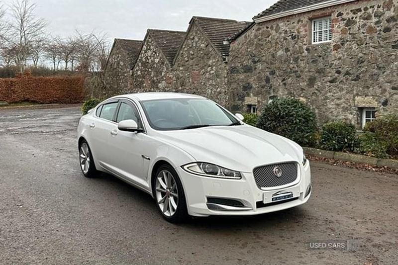 White Used 2014 Jaguar XF Premium Luxury Sedan | £5,950 (A bit pricey) - Image 1/1