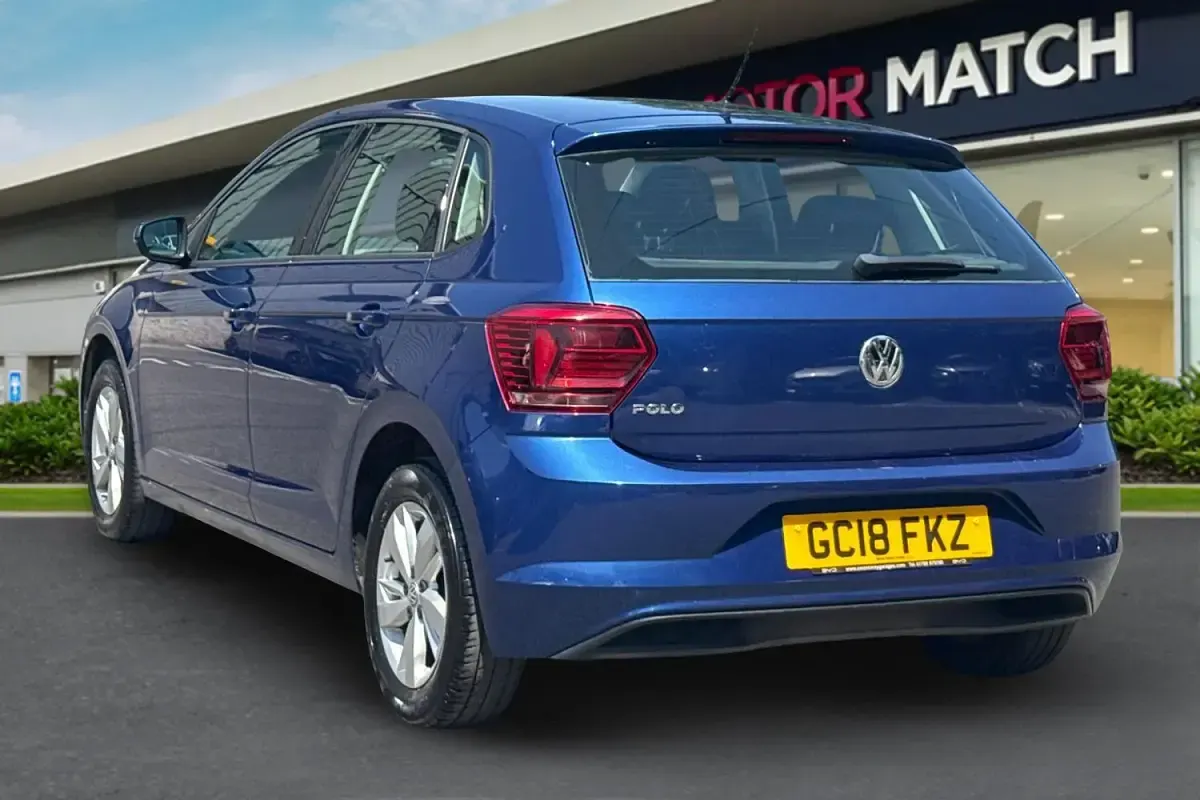 Used VW Polo SE 2018 Blue Hatchback