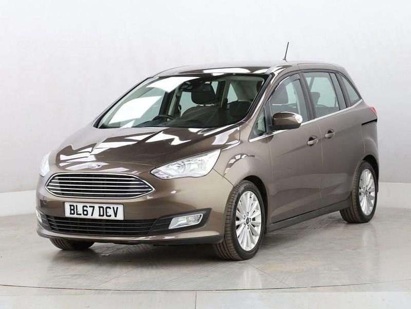 Used Ford Grand C-Max Titanium 125 HP (91 kW) 2018 Brown MPV