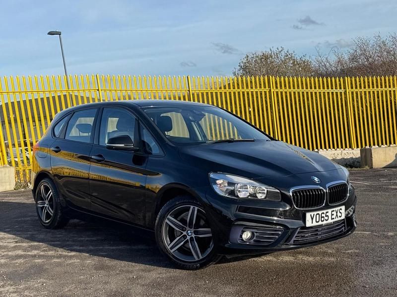 Black Used 2015 BMW 218 Sport Line Estate | £6,894 (Good price) - Image 1/4