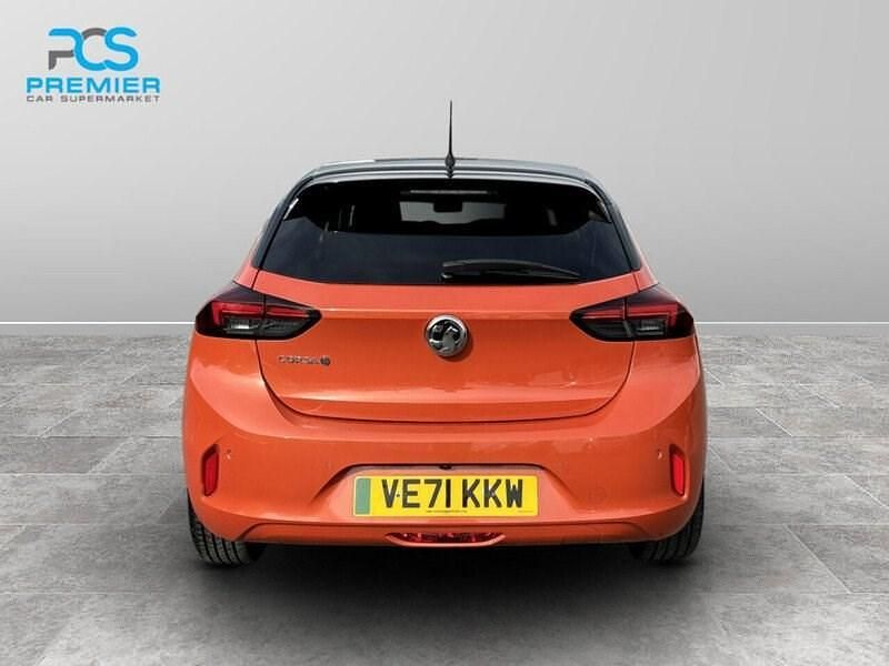 Used Vauxhall Corsa-e Elite 100 kW (136 HP) 2022 Orange Hatchback
