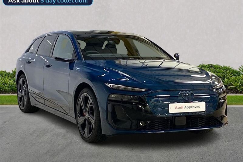 Blue Used 2025 Audi e-tron Performance SUV | £63,425 - Image 1/4