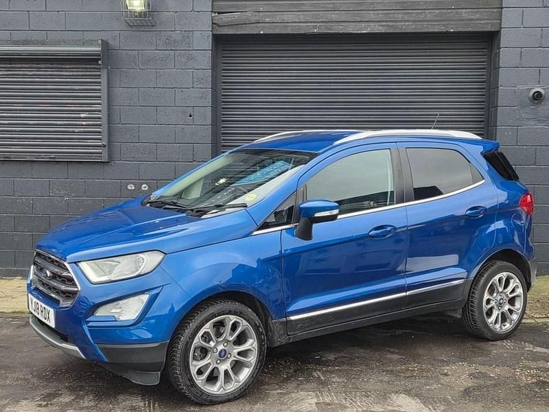 Used Ford Ecosport Titanium 125 HP (91 kW) 2018 Blue SUV