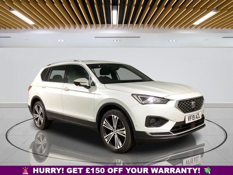 White Used 2019 Seat Tarraco 4Drive SUV | £17,799 (Good price) - Image 1/3