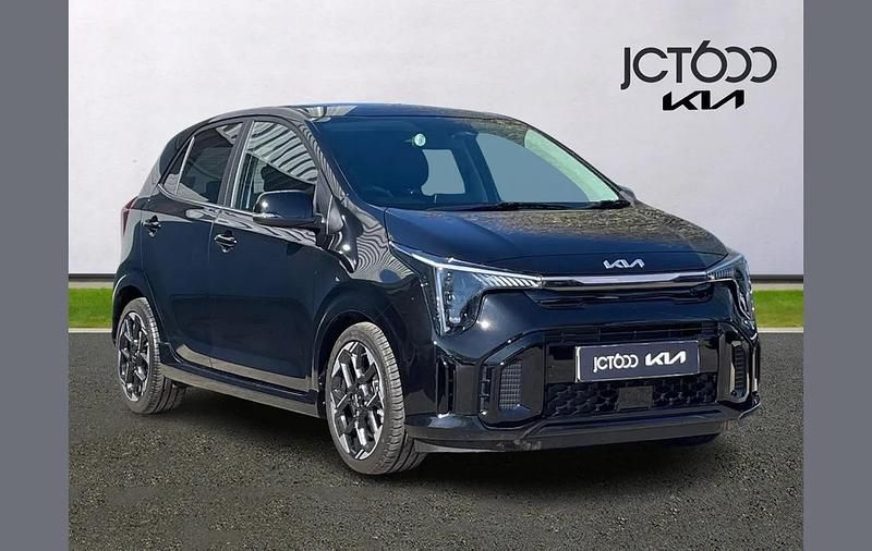 New Kia Picanto GT-Line S 68 HP (50 kW) 2025 Black Hatchback