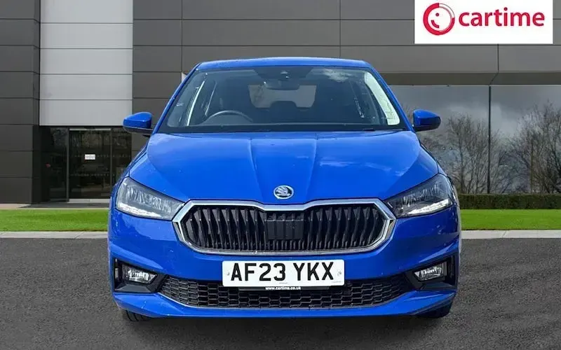 Used Skoda Fabia Comfort 110 HP (80 kW) 2023 Blue Hatchback