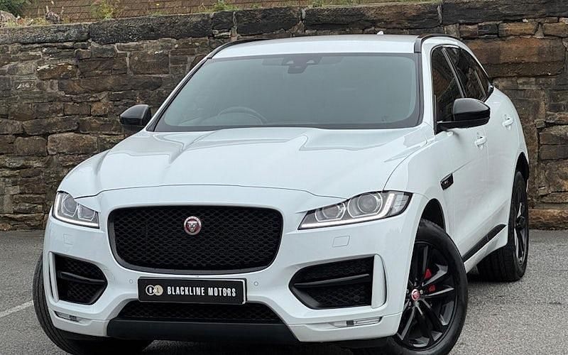 Second-hand Jaguar F-Pace R-Sport 180 CP (132 kW) 2019 Alb SUV