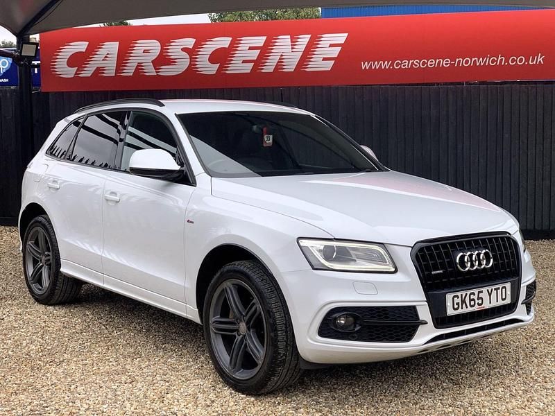 White Used 2015 Audi Q5 S-line plus SUV | £13,599 (Fair price) - Image 1/3