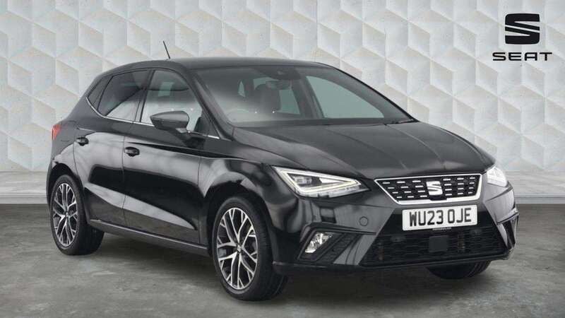 Black Used 2023 Seat Ibiza XCELLENCE Lux Hatchback | £15,892 (Fair price) - Image 1/4