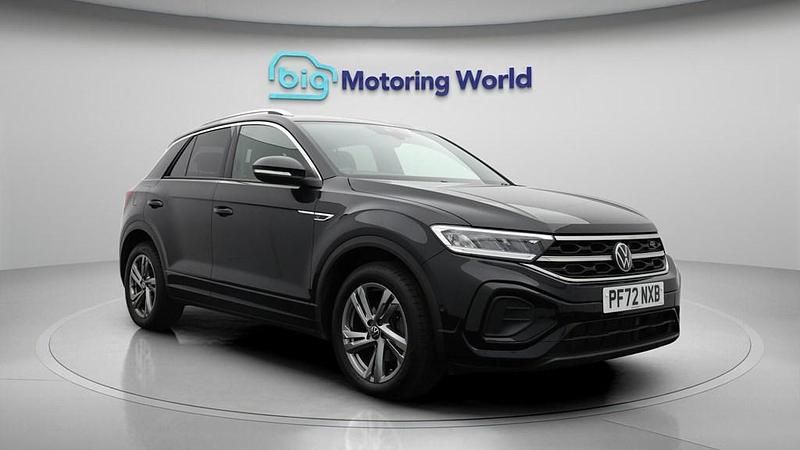 Used VW T-Roc R-line 150 HP (110 kW) 2022 Black SUV