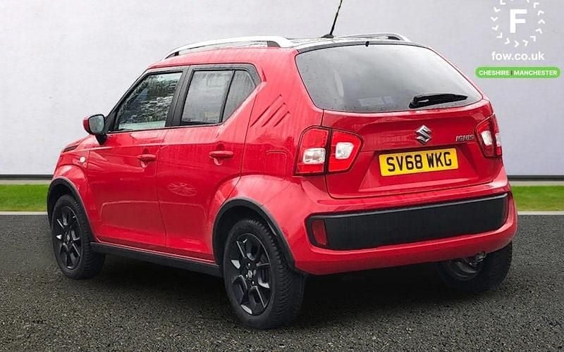 Used Suzuki Ignis SZ-T 90 HP (66 kW) 2018 Red/black SUV