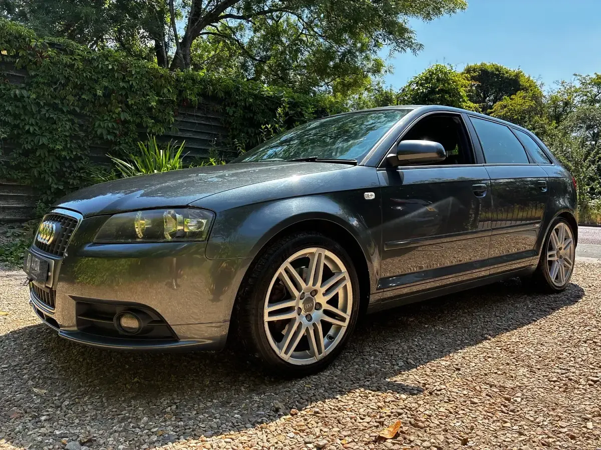 Used Audi A3 S-Line 200 HP (147 kW) 2007 Grey Hatchback