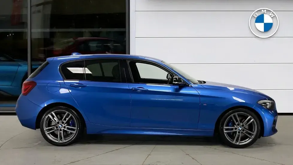 Used BMW 118 M Sport 148 HP (108 kW) 2017 Blue Hatchback