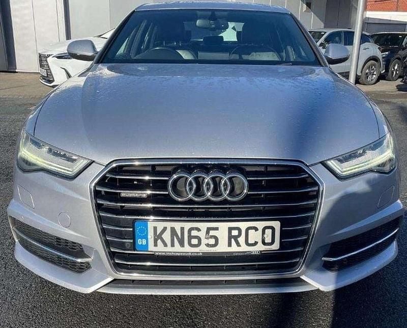 Used Audi A6 S-Line 2015 Silver Sedan