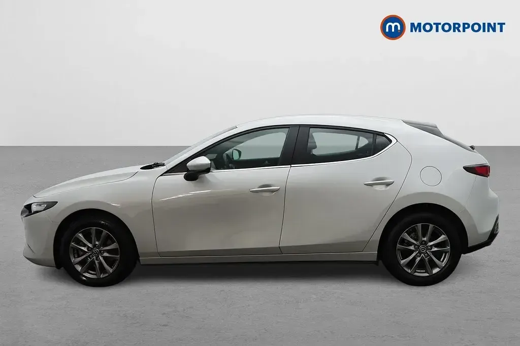Used Mazda 3 Center-Line 2025 White Hatchback