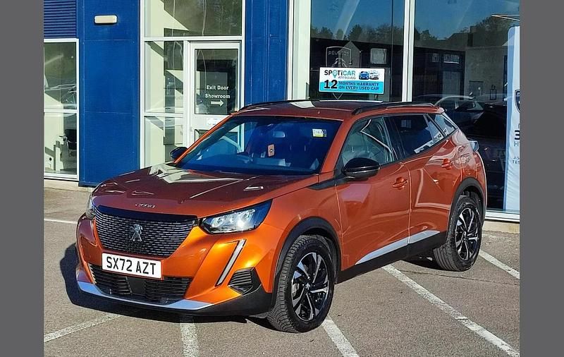 Used Peugeot 2008 Allure+ 100 HP (73 kW) 2023 Orange SUV